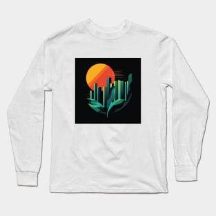 Eco Green City Long Sleeve T-Shirt